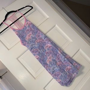 XS Munki Munki elephant print pajama nightgown nightie